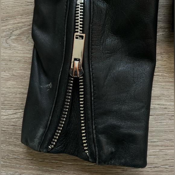 Genuine Leather Zara Biker Jacket - Picture 13 of 16